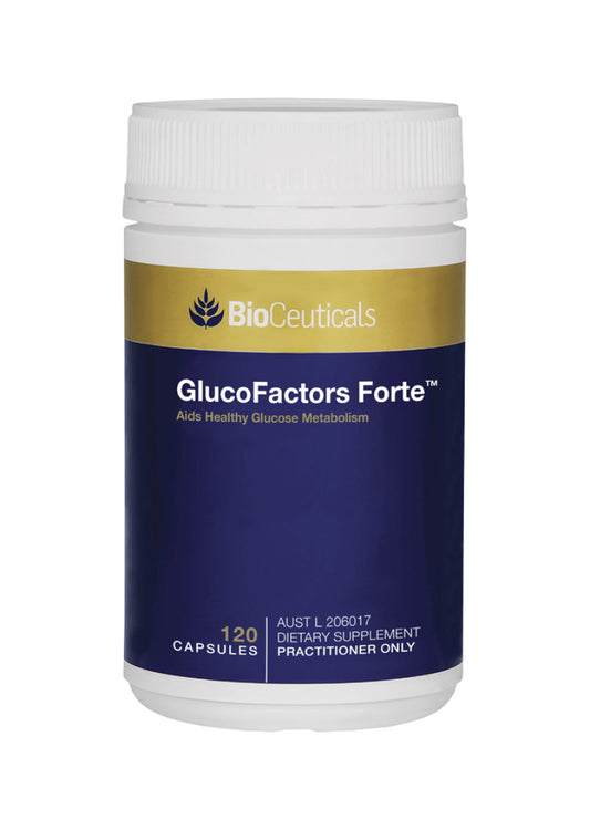 Bioceuticals Glucofactors Forte 120c