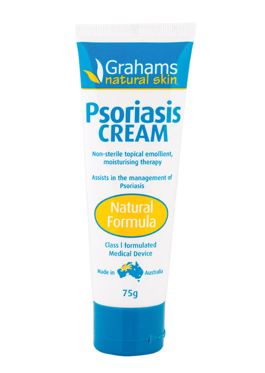 Grahams Natural Psoriasis Cream 75g