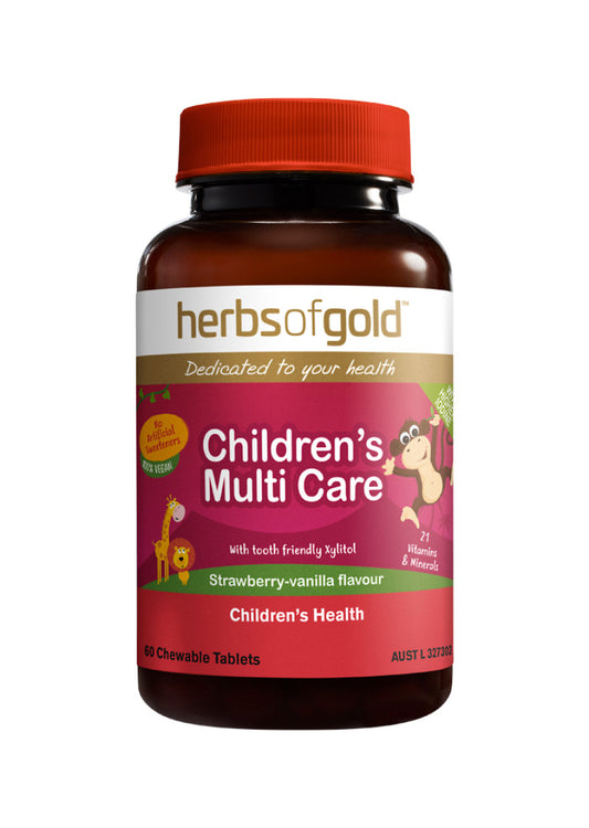 Herbs of Gold Children's Multi Care Chewable 60t