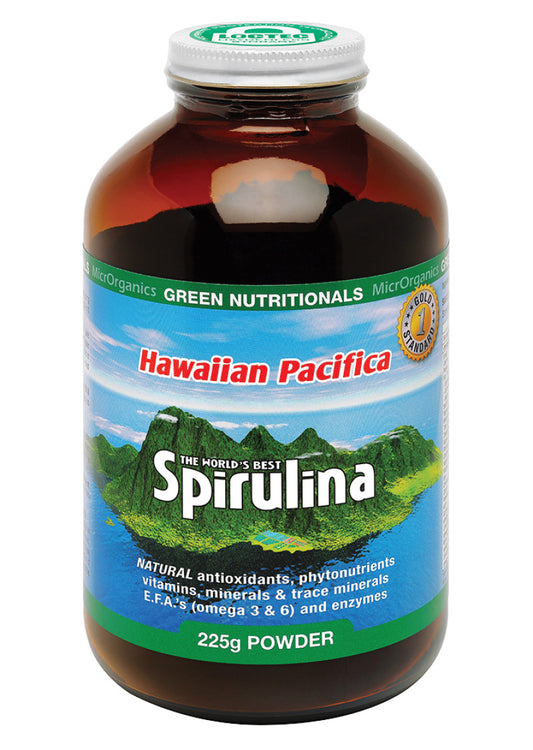 Green Nutritionals Spirulina Hawaiian Pacifica Powder 225g