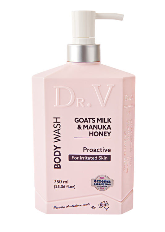 Dr. V Body Wash Goats Milk and Manuka Honey 750ml