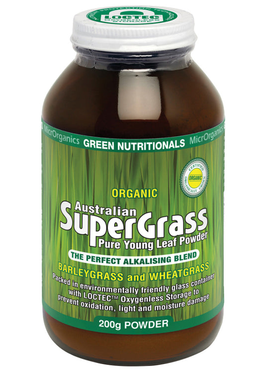 Green Nutritionals Org Australian SuperGrass Powder 200g