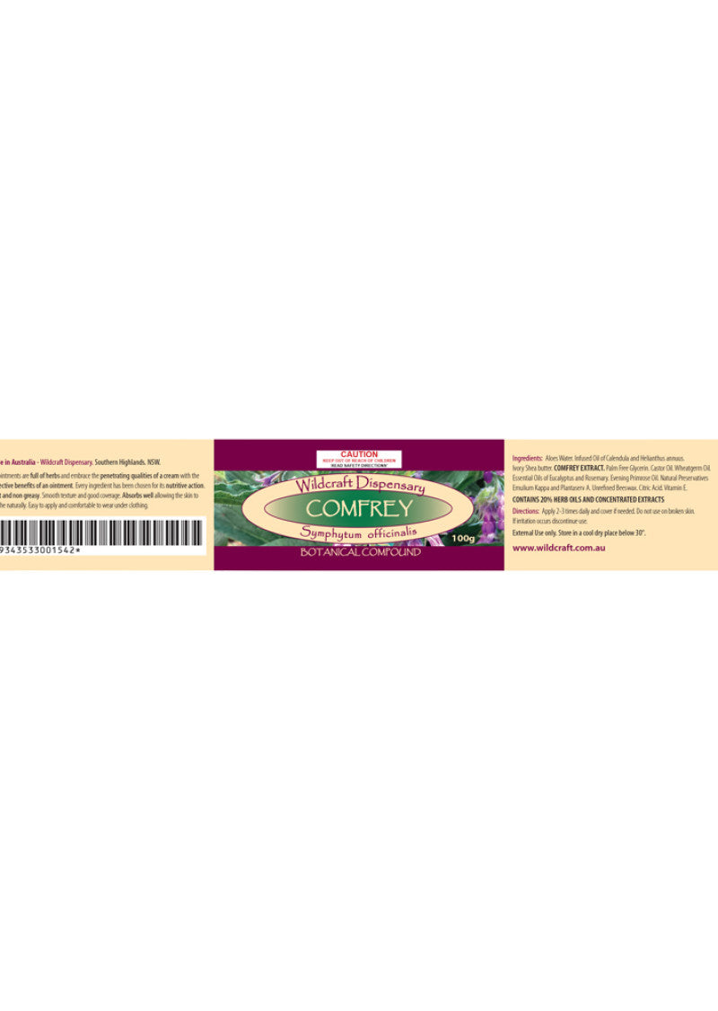 Wildcraft Dispensary Ointment Comfrey 100g