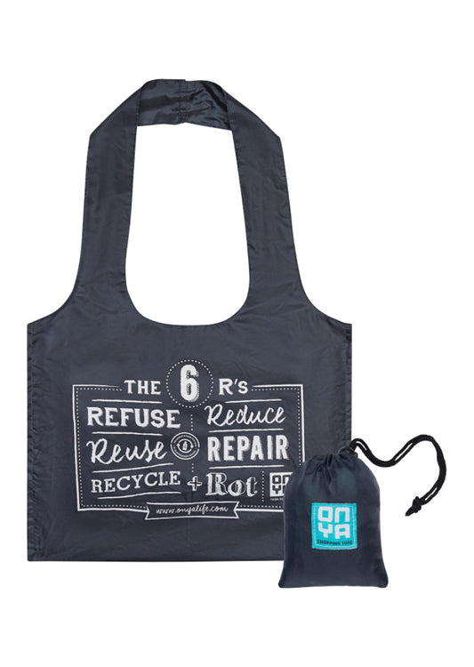 Onya Reusable Shopping Tote Bag Charcoal