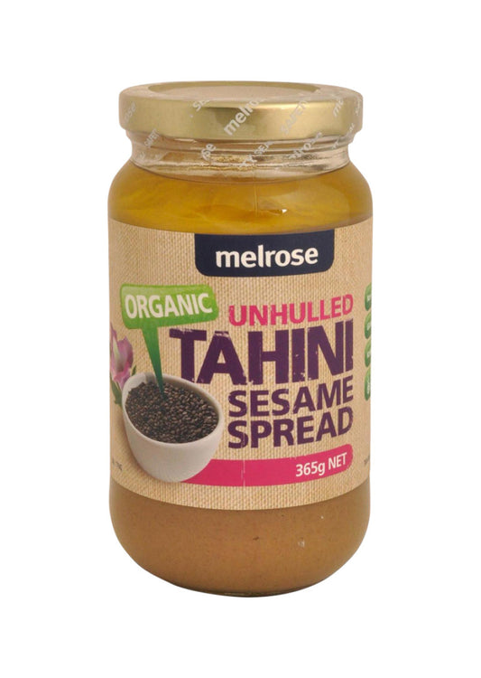 Melrose Organic Tahini Sesame Spread Unhulled 365g