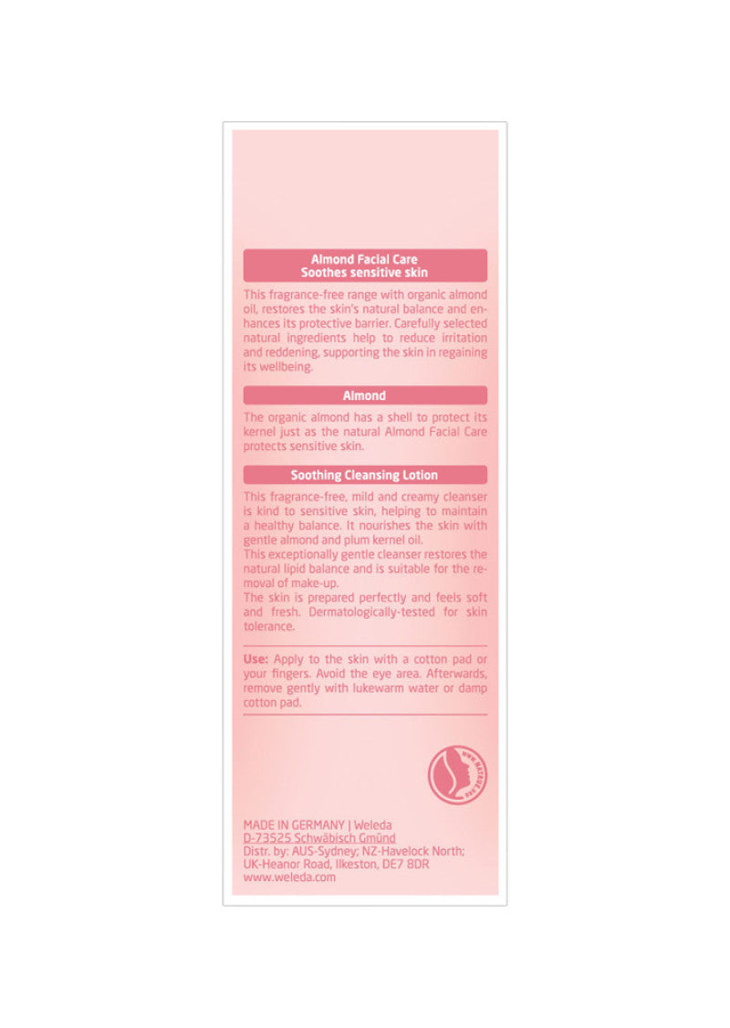 Weleda Cleansing Lotion Sensitive (Almond) 75ml