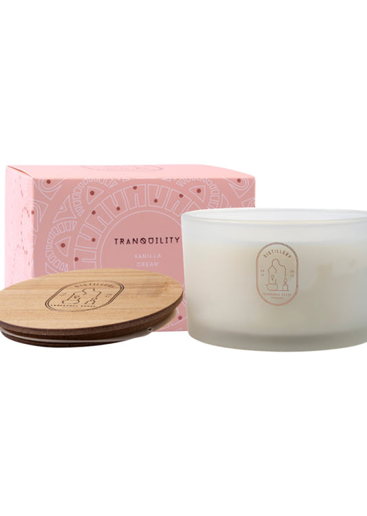 Distillery Soy Candle Tranquility Vanilla Dream 450g