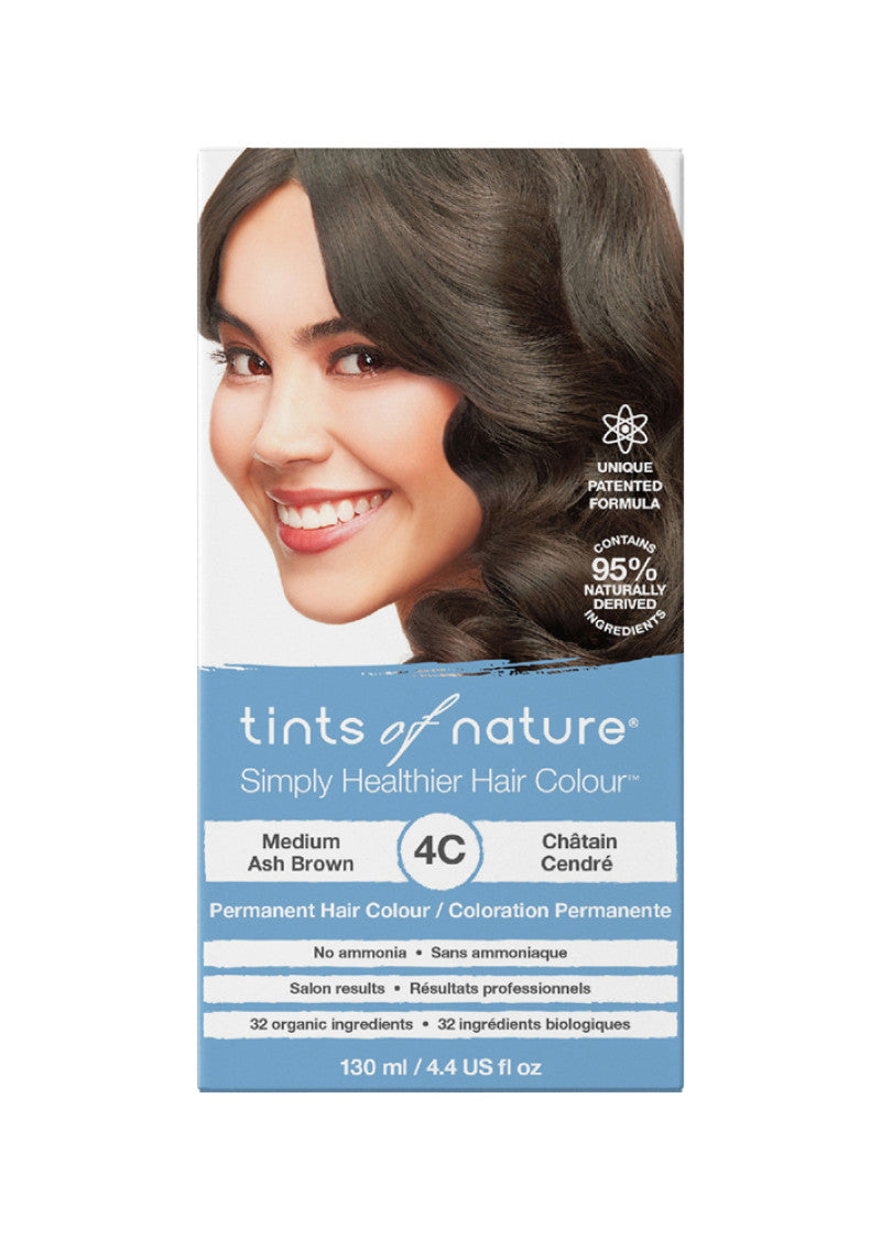 Tints of Nature Perm Hair Colour 4C (Medium Ash Brown)