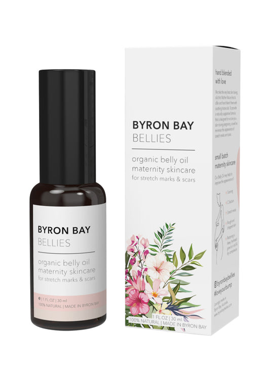 Byron Bay Bellies Org Belly Oil 30ml