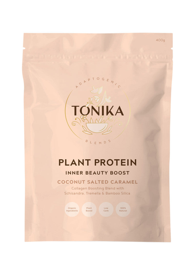 Tonika Plant Protein Coconut Salted Caramel 400g