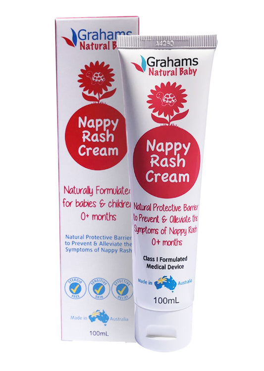 Grahams Natural Baby Nappy Rash Cream 100ml