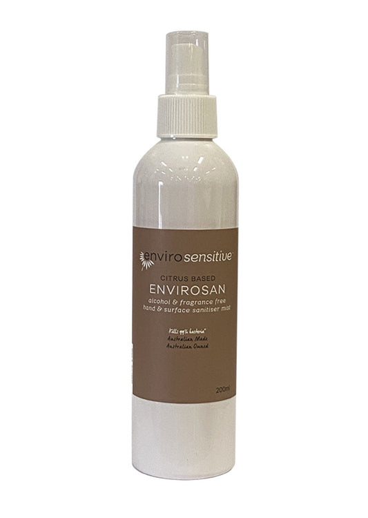 EnviroSensitive Envirosan Hand Surf. Sanitiser Mist F.Free 200ml