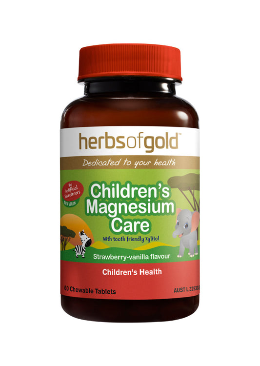 Herbs of Gold Children's Magnesium Care Chewable 60t