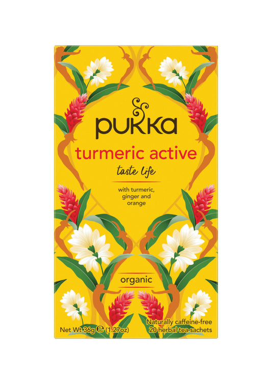 Pukka Org Turmeric Active X 20 Tea Bags