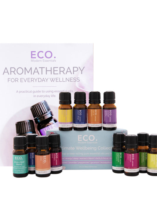 ECO Mod Ess Essential Oil Collection Ultimate Wellbeing 10ml x 12 Pack