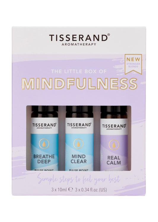 Tisserand Roller Ball Kit Little Box Mindfulness 10ml x 3 Pack