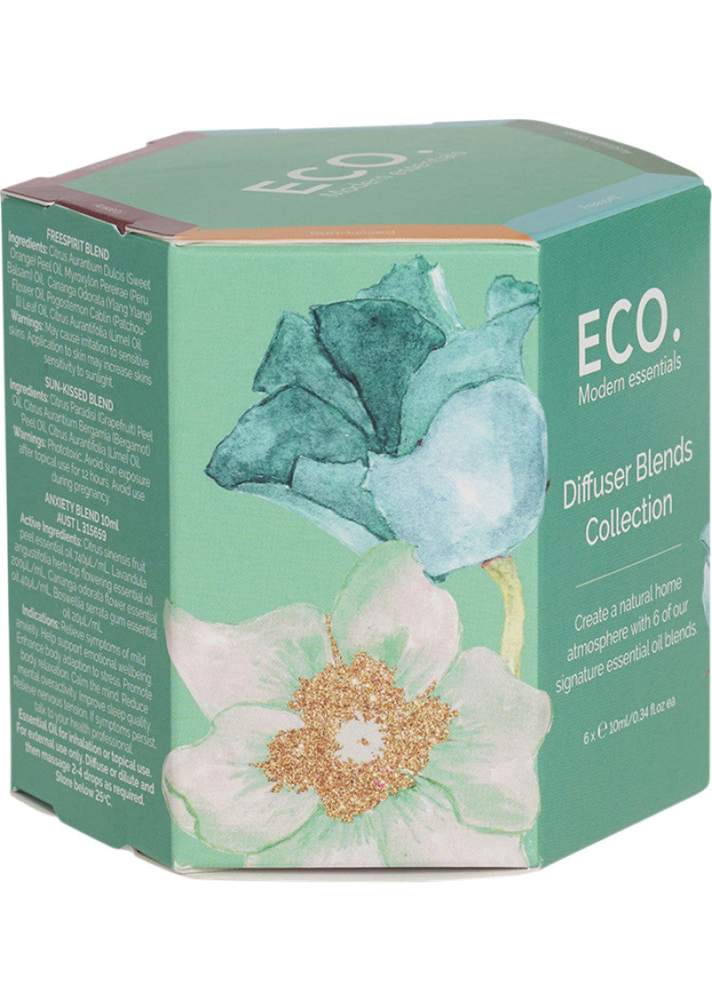 ECO Mod Ess Essential Oil Collection Diffuser Blends 10ml x 6 Pack