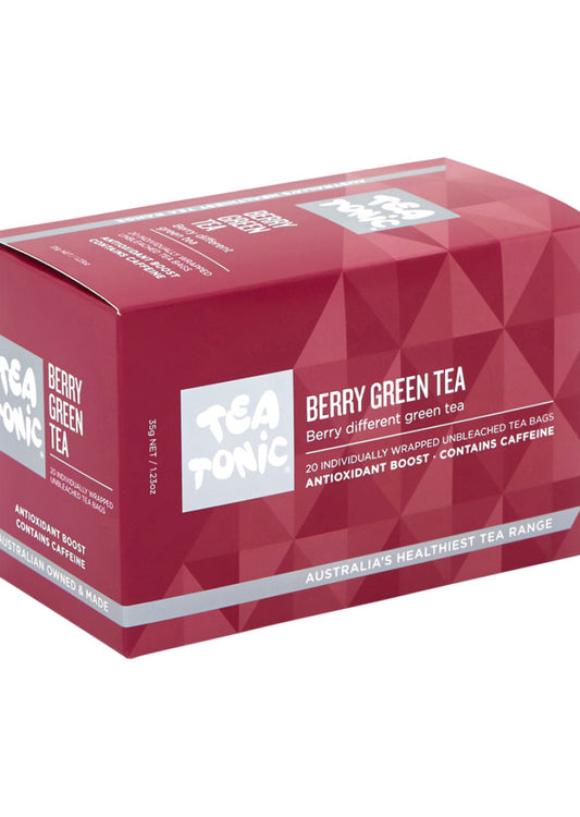 Tea Tonic Berry Green Tea x 20 Tea Bags