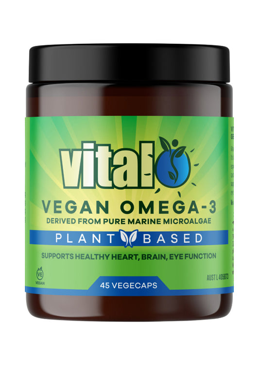 Vital Plant Based Vegan Omega 3 45vc