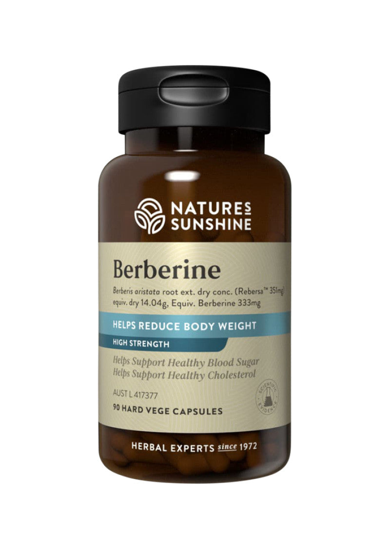 Natures Sunshine Berberine Cap Bottle