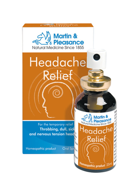 Martin Pleasance Homeo Complex Headache Relief Spray 25ml