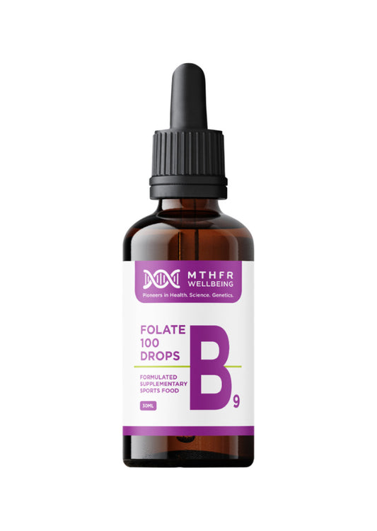 Mthfr Wellbeing Folate B9 100 Drops 30ml