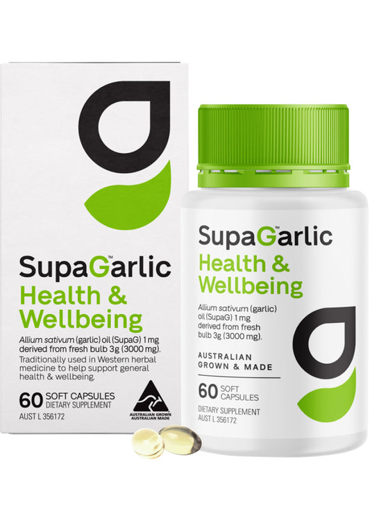 SupaGarlic Health and Wellbeing 60c