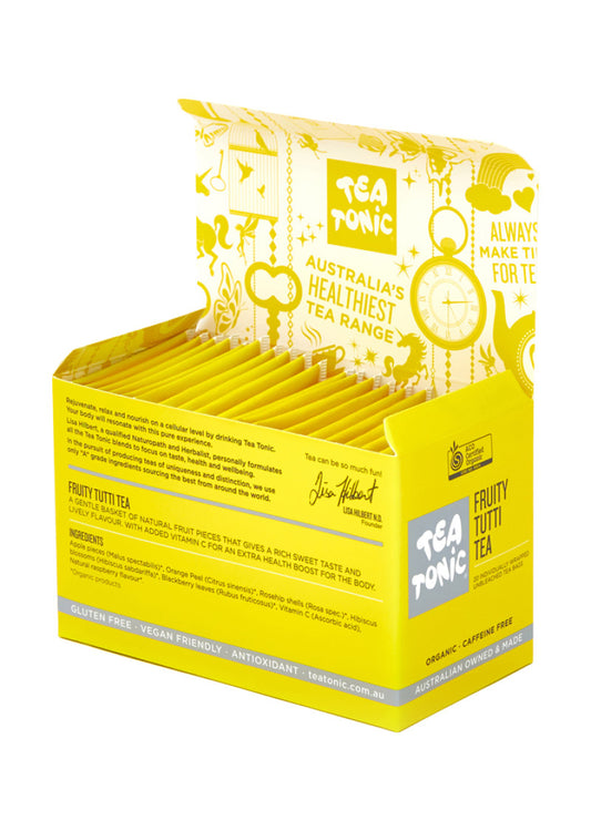 Tea Tonic Organic Fruity Tutti Tea x 20 Tea Bags