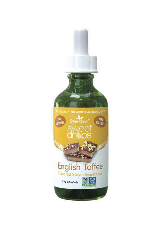 Sweet Leaf Sweet Drops Stevia Liquid English Toffee 60ml