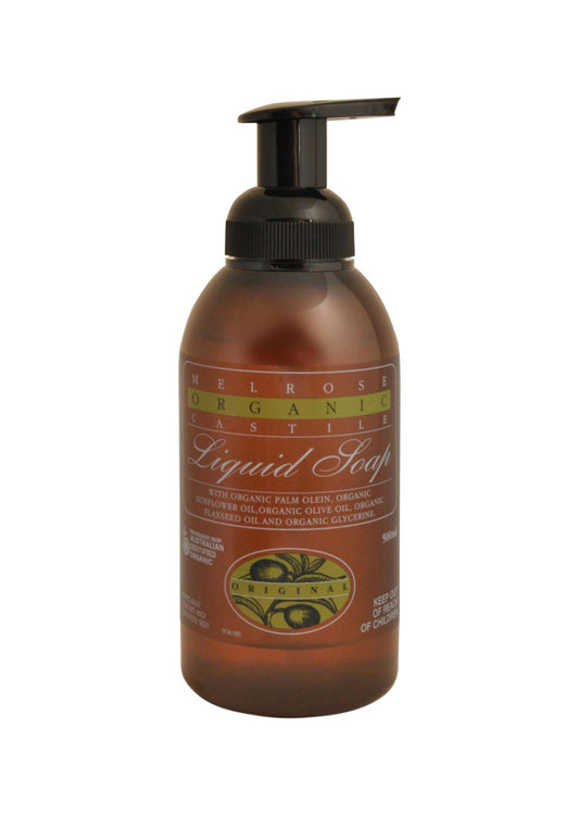 Melrose Organic Castile Soap Original Pump 500ml