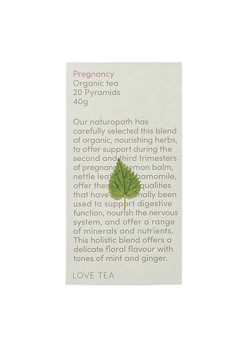 Love Tea Organic Pregnancy X 20 Pyramids