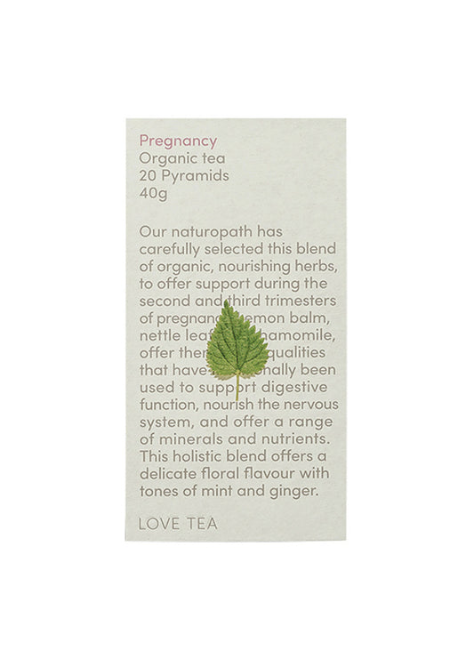 Love Tea Organic Pregnancy X 20 Pyramids