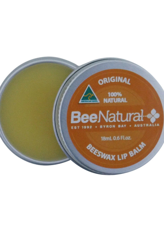 Bee Natural Lip Balm Tin Original 18ml