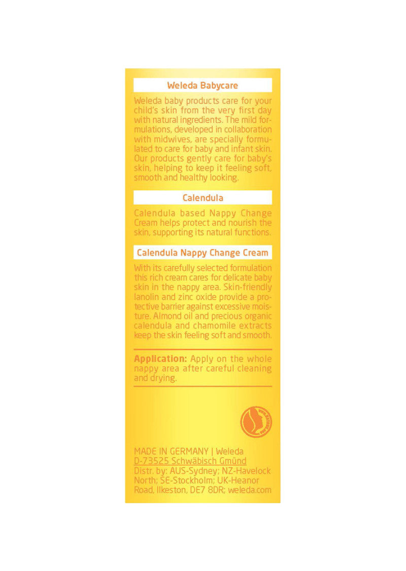 Weleda Baby Nappy Change Cream Calendula 75ml