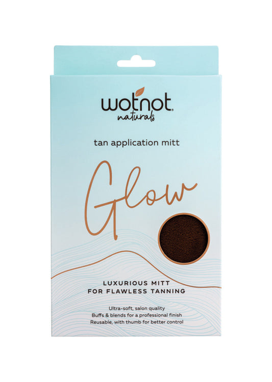 Wotnot Nat Glow Mitt Tan Application