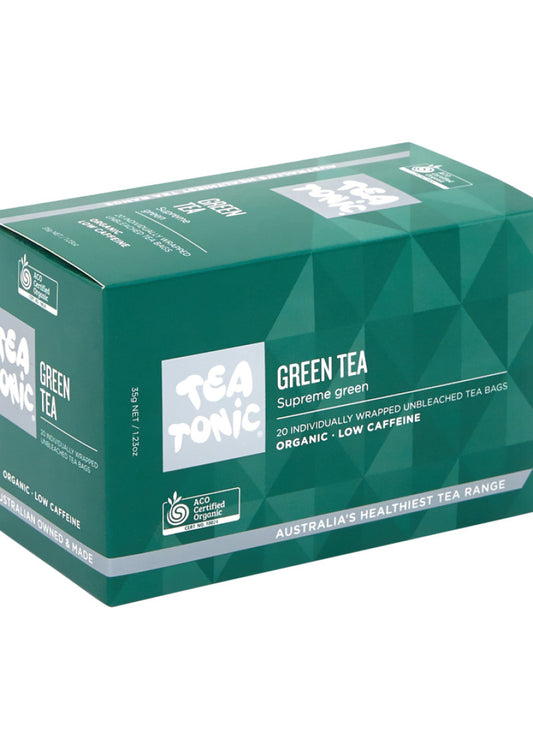 Tea Tonic Organic Green Tea x 20 Tea Bags