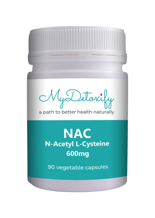 Mydetoxify Nac (n Acetyl L Cysteine) Capsules 90vc