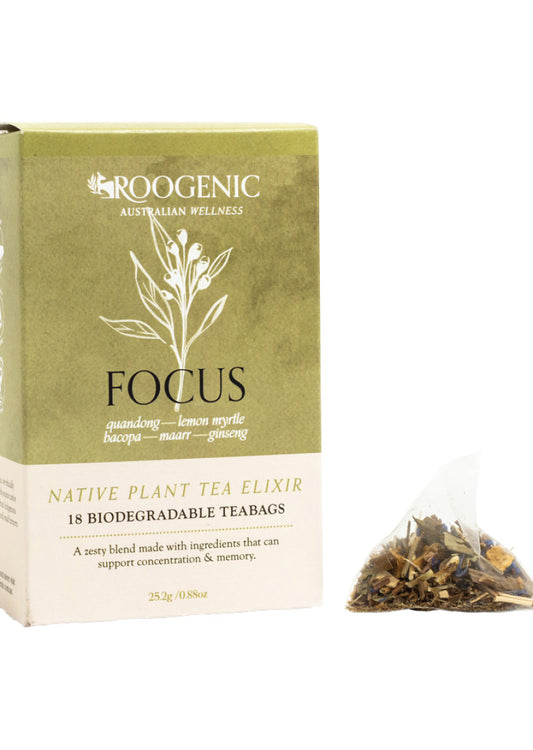 Roogenic Focus X 18 Tea Bags **sell Through**