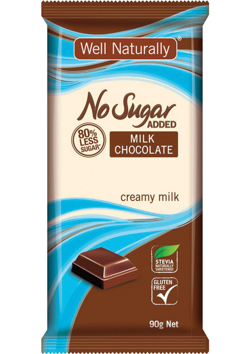 Well Nat NAS Block Choc Milk Creamy Milk 90g