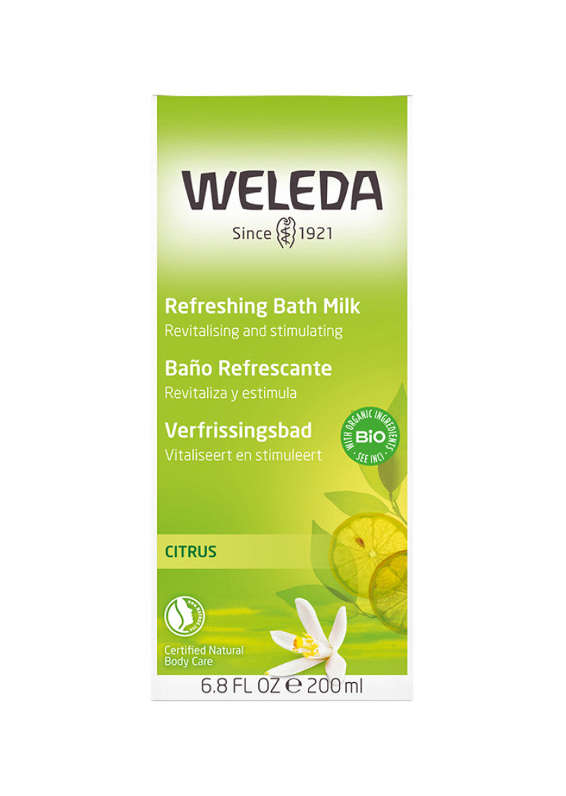 Weleda Bath Milk Refreshing (Citrus) 200ml