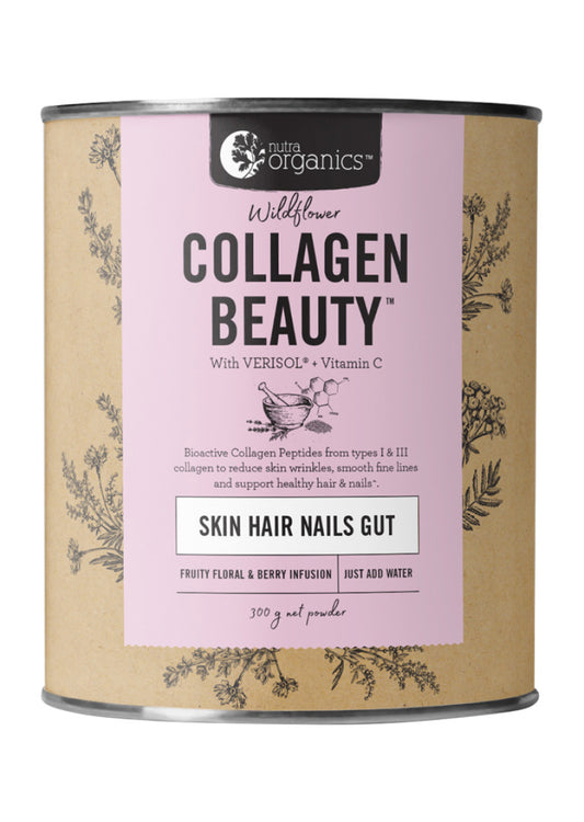 Nutra Organics Collagen Beauty Wildflower 300g