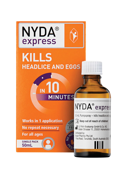 Brauer Nyda Express (Kills Headlice and Eggs) 50ml