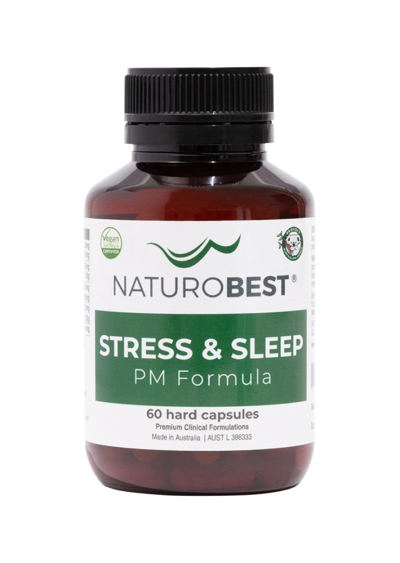 NaturoBest Stress and Sleep PM Formula 60c