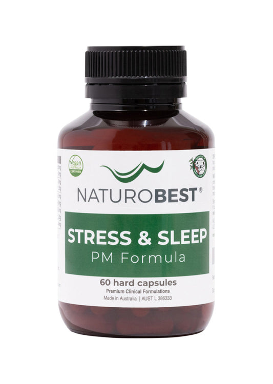 NaturoBest Stress and Sleep PM Formula 60c