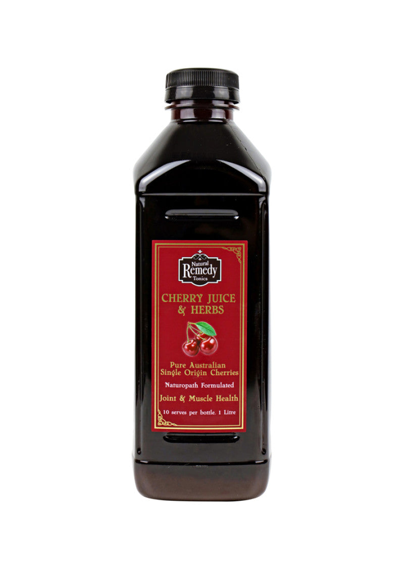 Natural Remedy Tonics Cherry Juice And Herbs 1l