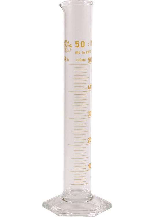 Measuring Cylinder Glass Graduated 50ml