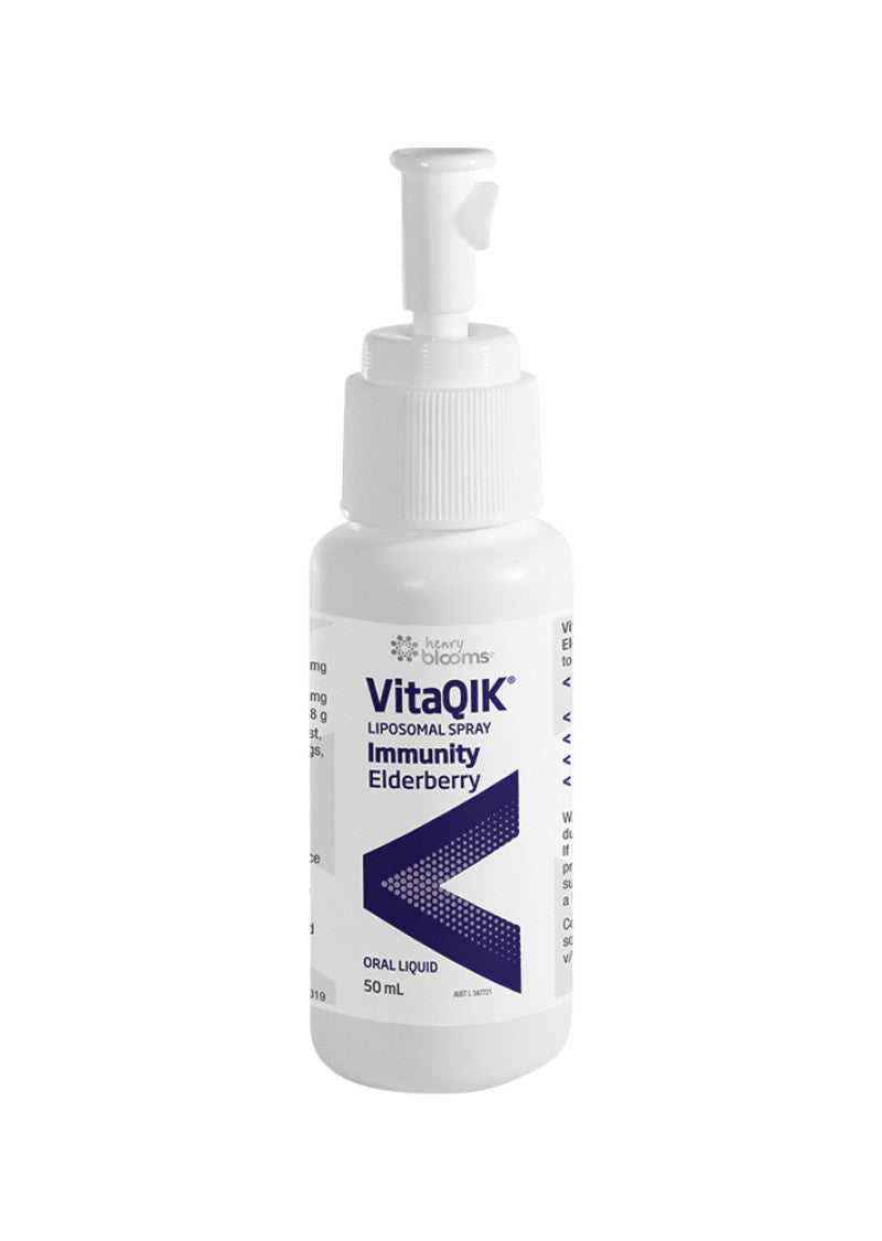 H.Blooms VitaQIK Liposomal Spray Immunity Elderberry 50ml