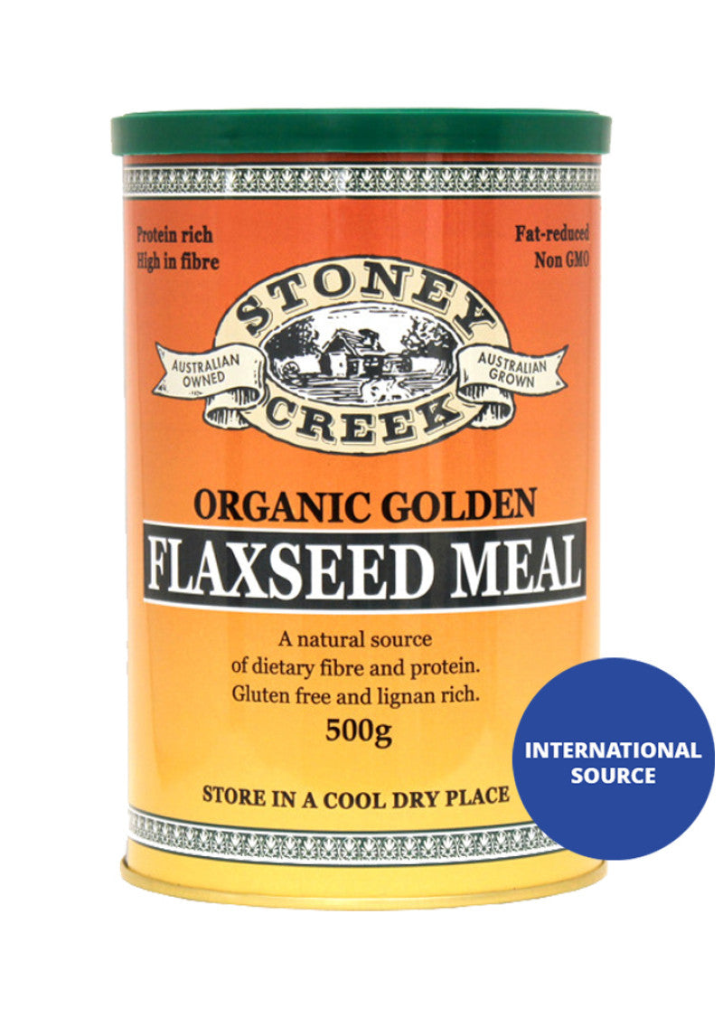 Stoney Creek Organic Flaxseed Meal Golden 500g