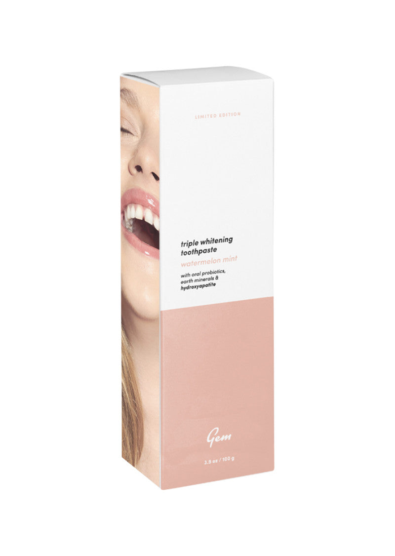 Gem Toothpaste Whitening Watermelon Mint 100g