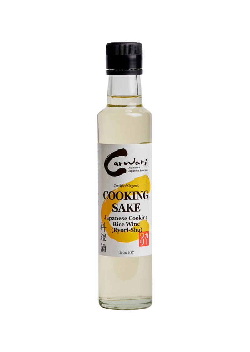 Carwari Org Cooking Sake (Japanese Cooking Rice Wine) 250ml